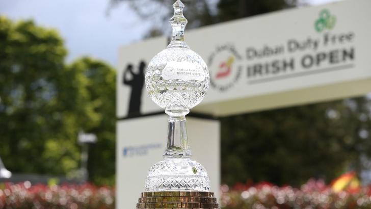Dubai Duty Free Irish Open trophy